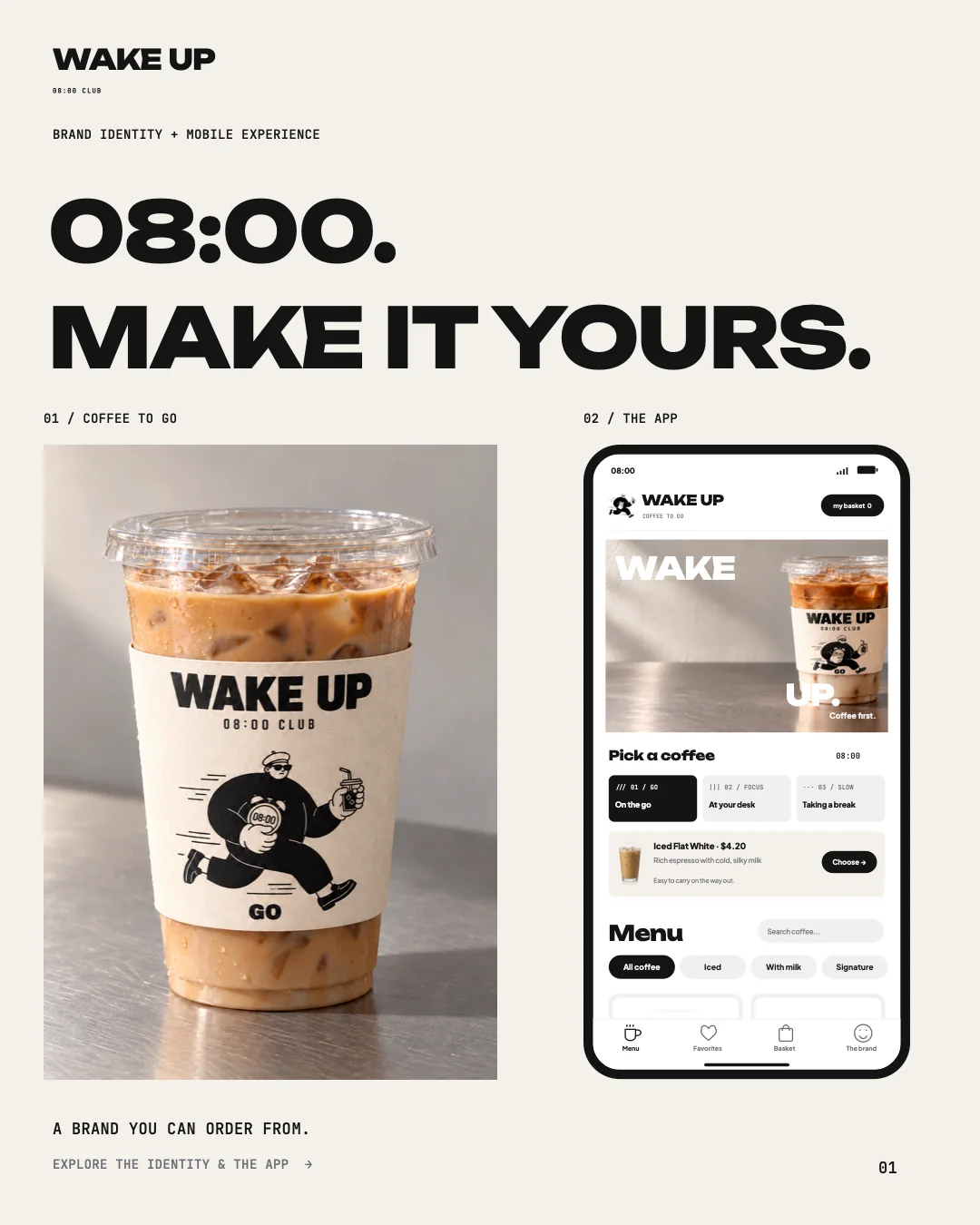 WAKE UP carousel, slide 1 of 7