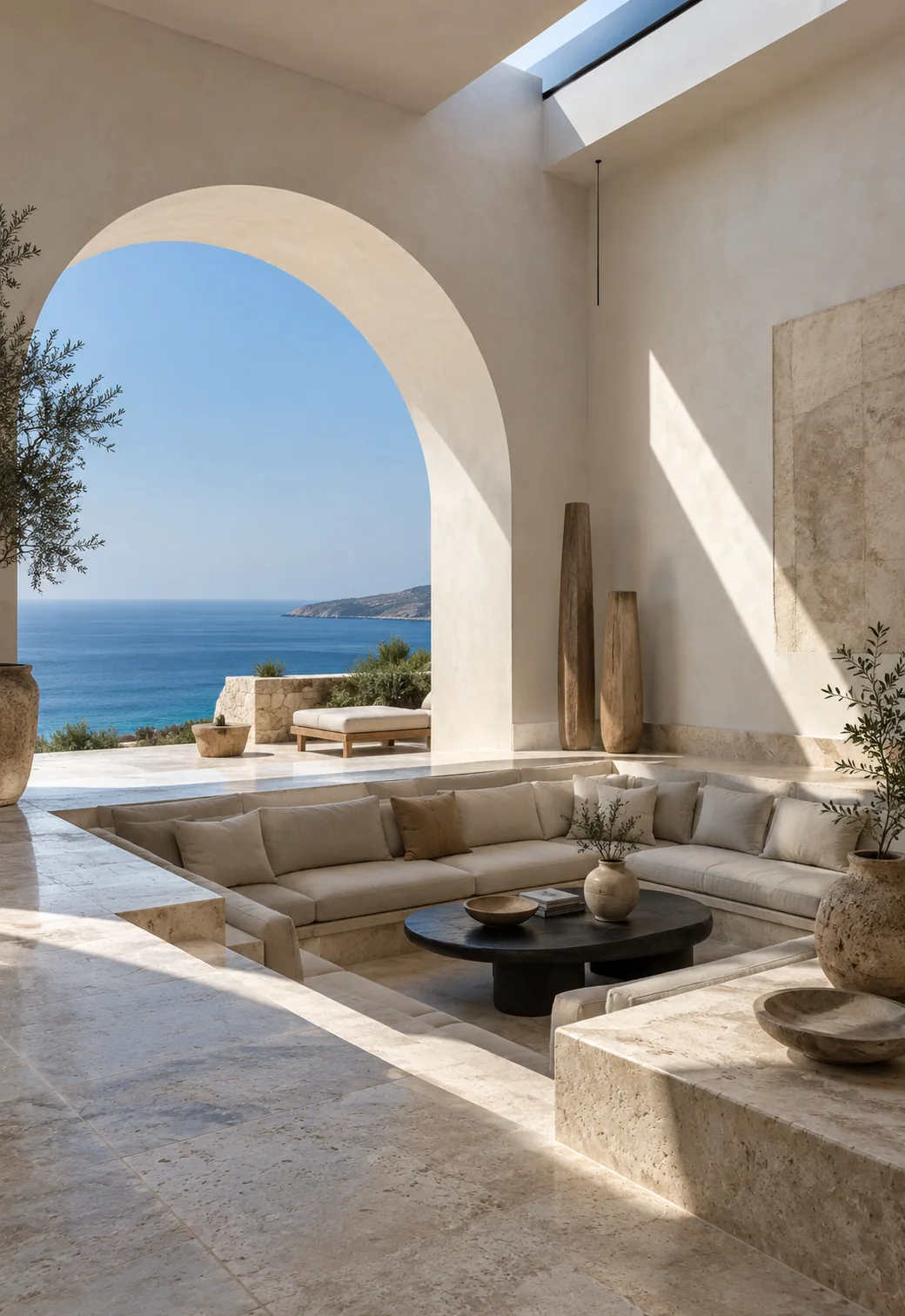 A welcoming Mediterranean space